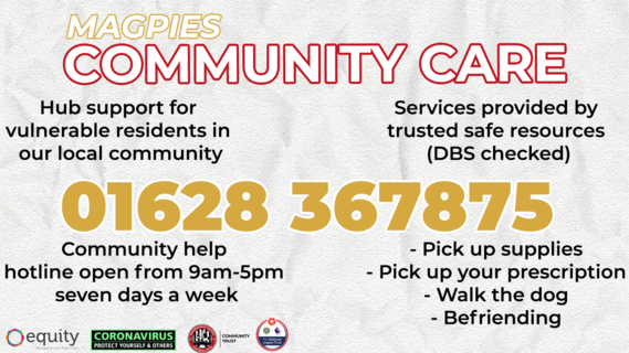 Magpies Community Care Helpline